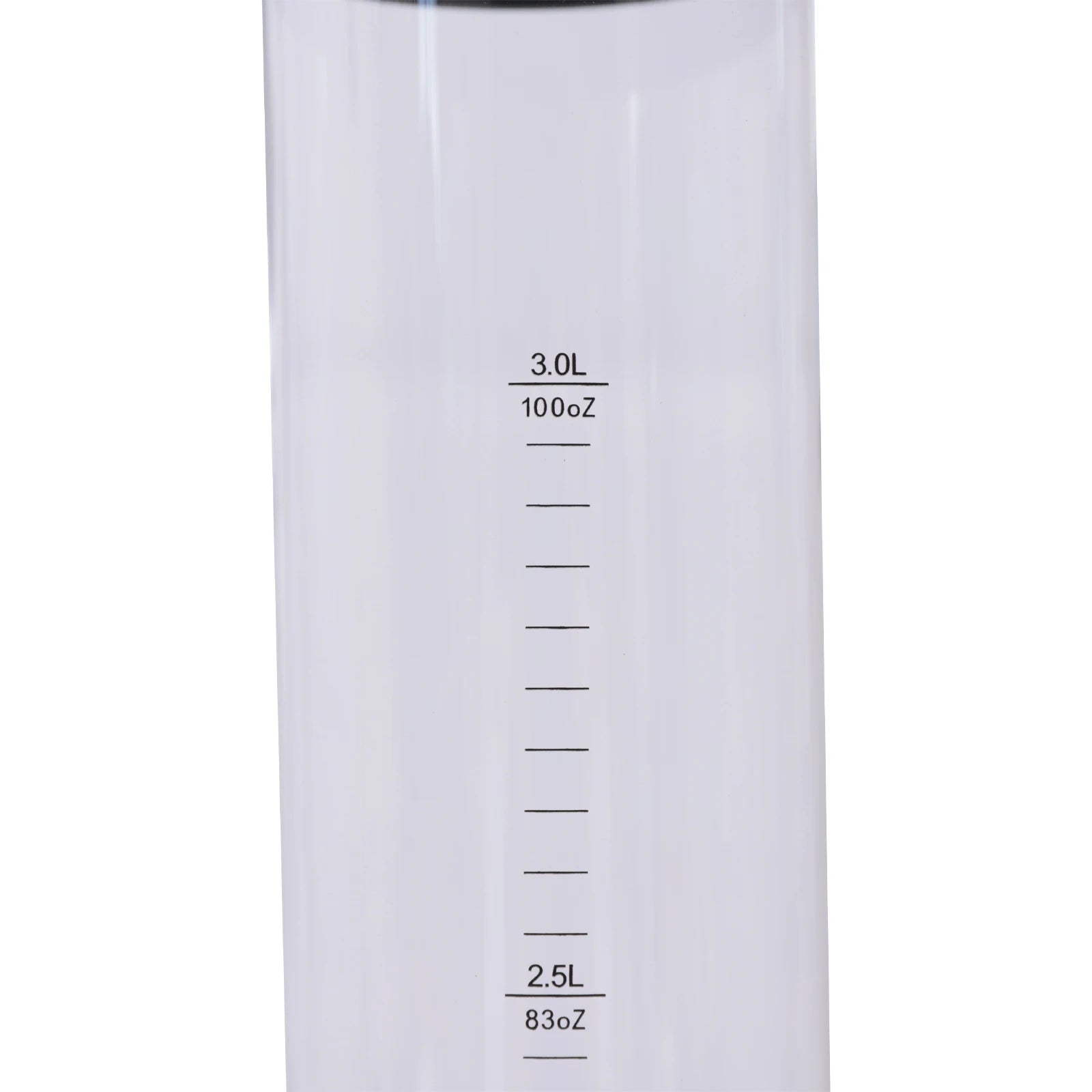 100 oz Beer Tower Dispenser 3L, Clear Beverage Tower Dispenser with Ice Tube, Tabletop Drink Tower for Margarita, Liquor