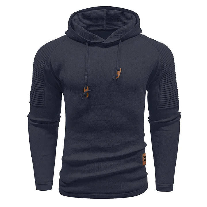 Men's Sweatshirt Spring Casual Knit Pullover Sweater Hoodies Drawstring Hooded Pullover Comfortable Clothing Us Size