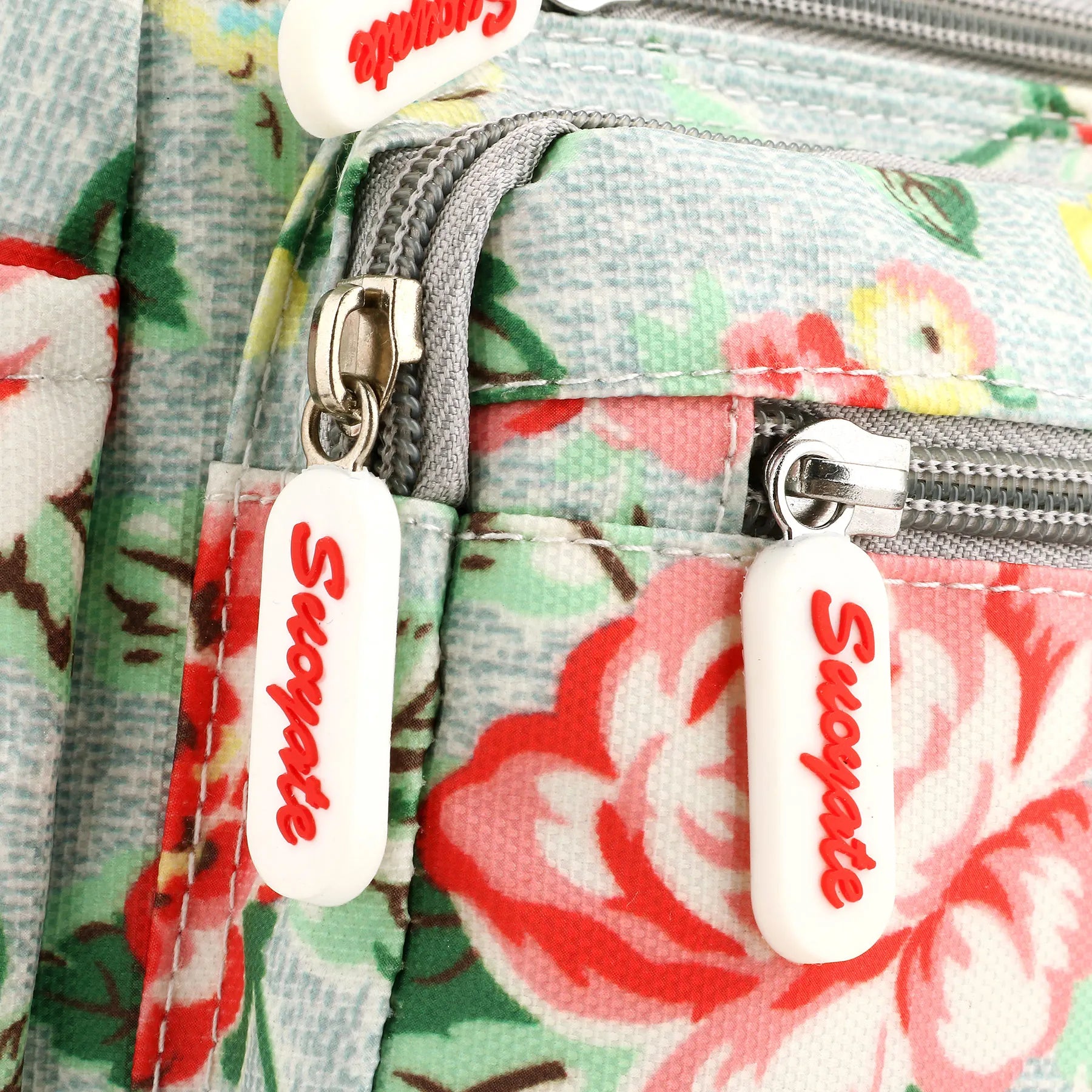 Fashion Multi-Pocket Crossbody Handbags Floral Pattern Female Shoulder Bag for Shopping Messenger Bags Waterproof Crossbody Bag