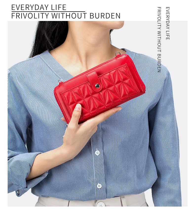 New Fashion Women's Bag with Touchscreen Phone Bag Multi functional Crossbody Bag Shoulder Strap Bag, Handbag, Coin Wallet