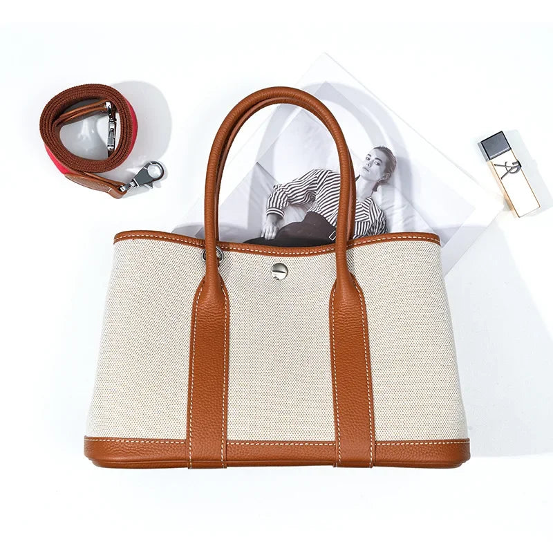 Genuine Leather Women's Brand Bags Luxury Designer Shoulder Bags Waterproof Tote Messenger Casual High Quality Women Handbags