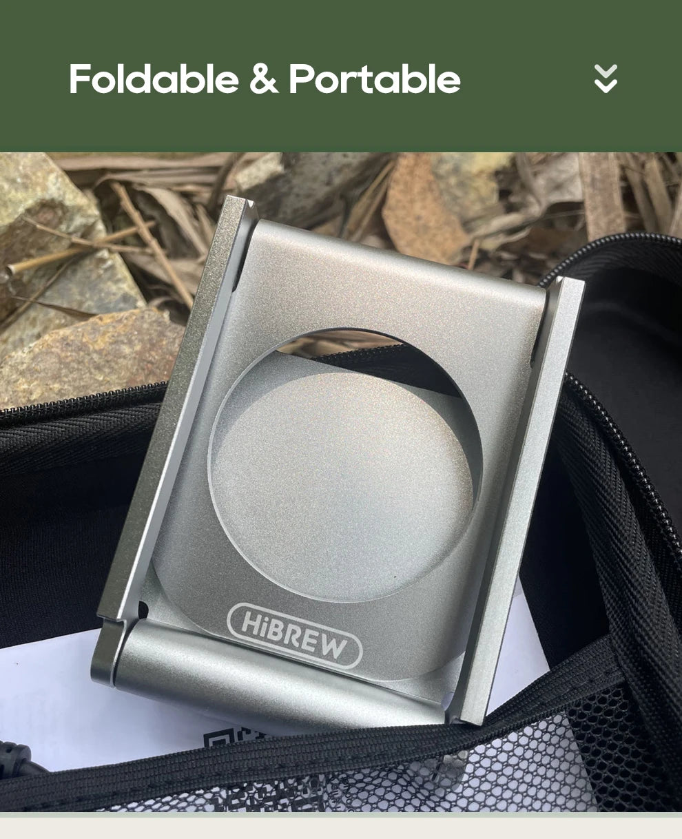 HiBREW Wireless Electric Portable Espresso Coffee Machine for Car & Home Camping Coffee Maker Fit Nespresso Dolce Capsule Powder