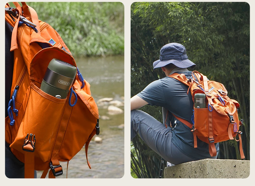 HiBREW Wireless Electric Portable Espresso Coffee Machine for Car & Home Camping Coffee Maker Fit Nespresso Dolce Capsule Powder