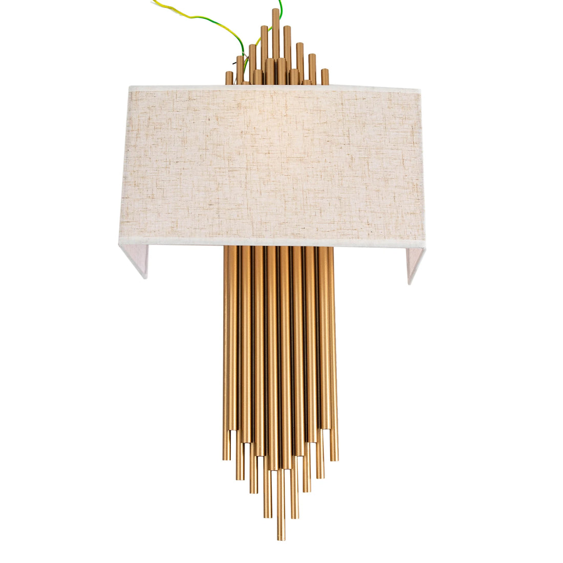 Modern Luxury Industrial Wall Sconce | Indoor Bedroom Lamp with Decorative Lampshade