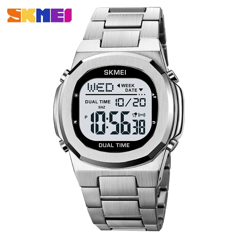 SKMEI Original Brand Digital Sport Watches Men Countdown Timer Chrono Alarm Back Light Wristwatch Waterproof Clock reloj hombre