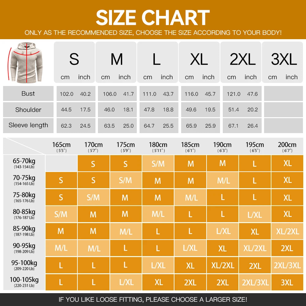 Men's Sweatshirt Spring Casual Hoodies Sweater Stylish Solid Black Long Sleeve Ribbed Knit Drawstring Tops US Size