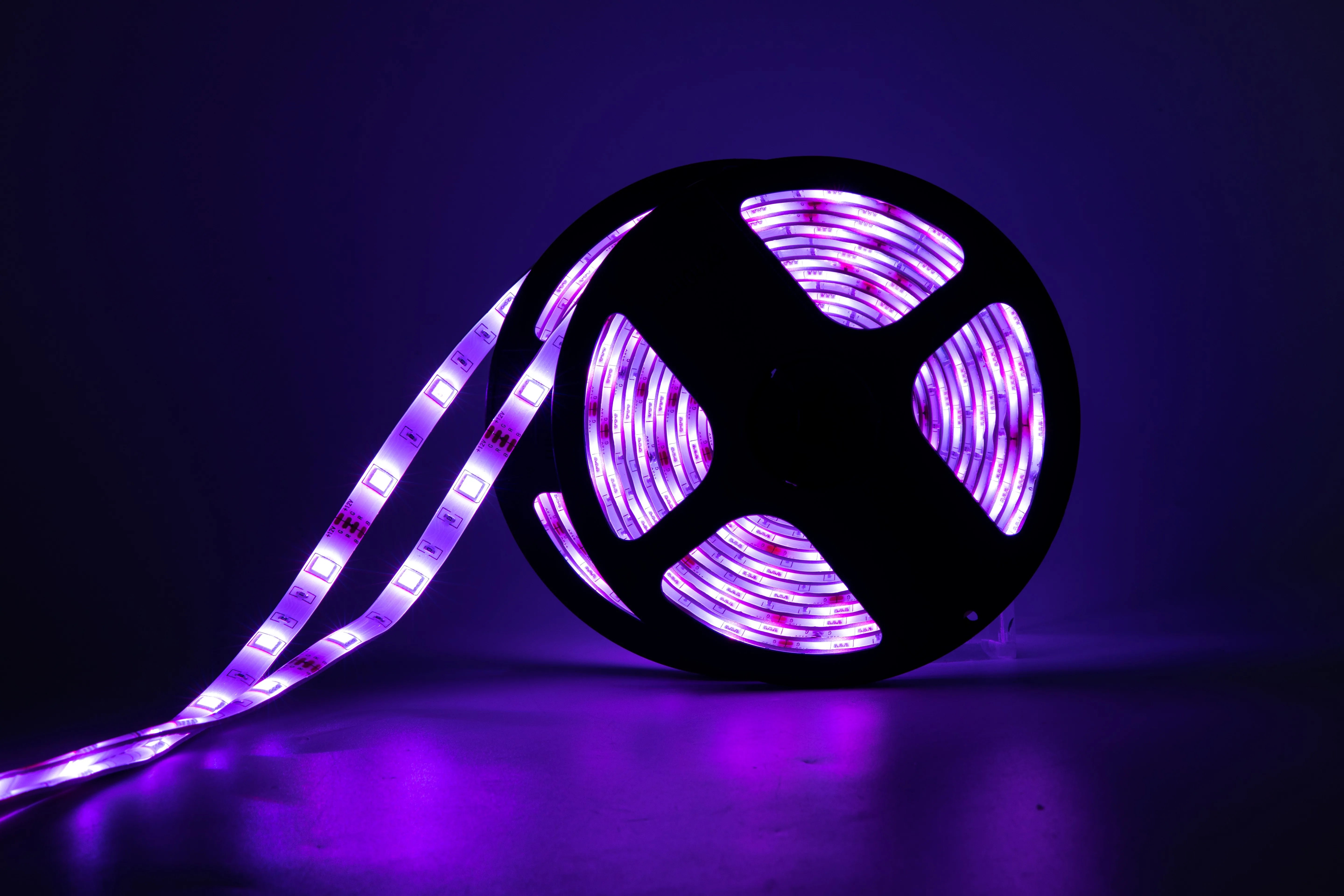 RGB LED Strip Lights App Bluetooth Control Color Changing Light Lamp Tape Room Decoration TV Backlight Diode Party Wedding